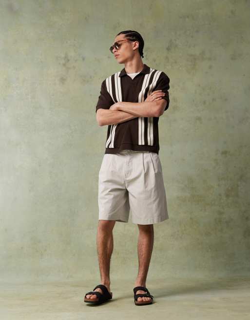 Hollister - Grå bermudashorts