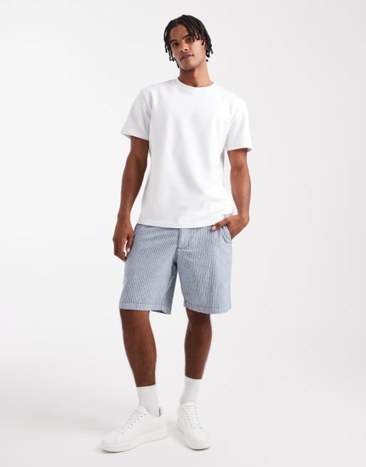 Hollister – Grå, figursydda shorts med justerbar midja, 2 av 5