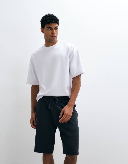 Hollister – Grå, knälånga, baggy shorts, 5 av 5