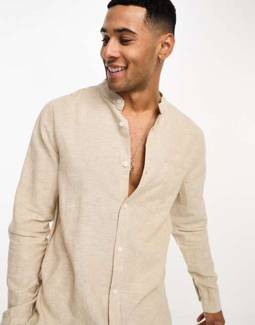 Hollister grandad shirt sales