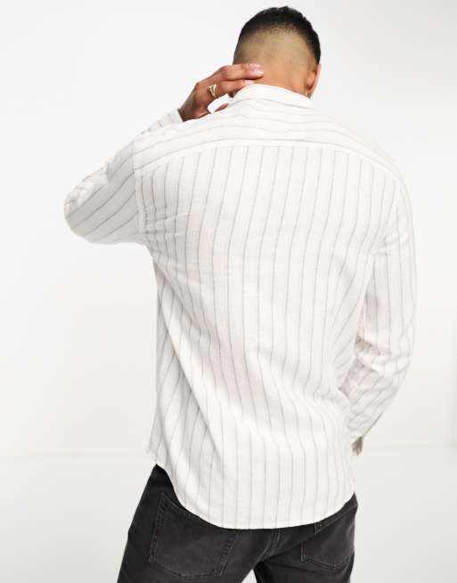 Hollister mens striped shirt top