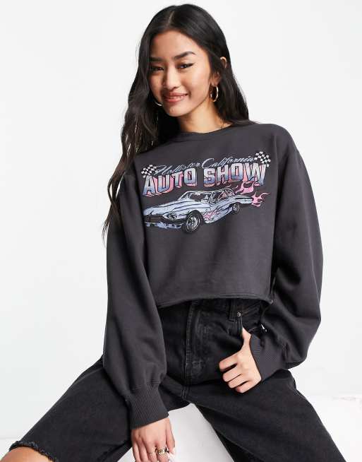 Hollister on sale grey sweatshirt