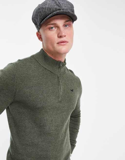 Hollister half zip jumper clearance