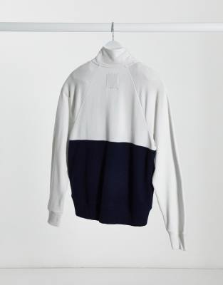 hollister half zip sweatshirt