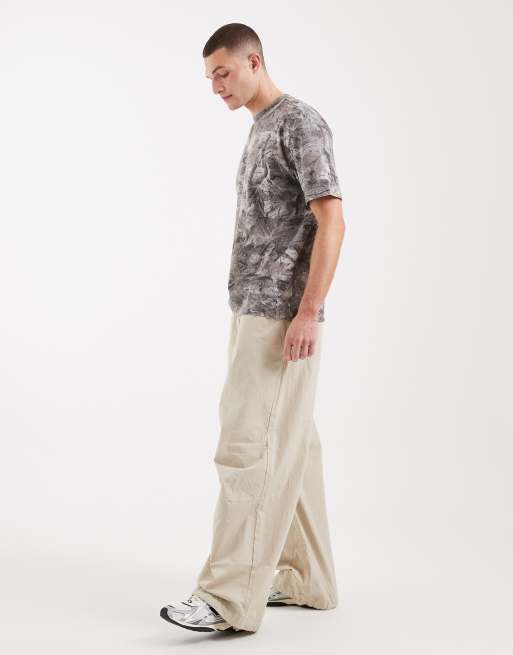 Hollister heavyweight boxy oversized T-shirt in camo print, 2 of 5