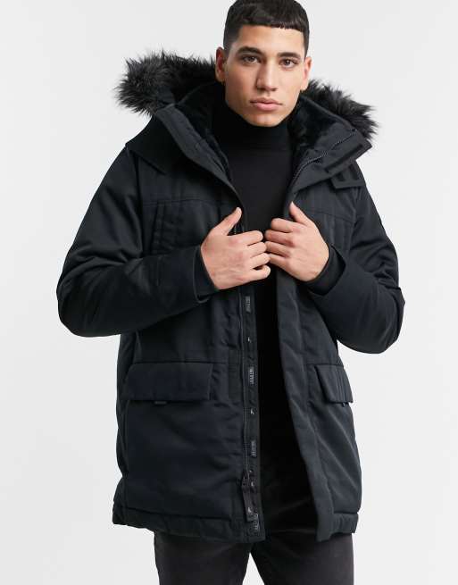 Hollister winter hot sale coat mens