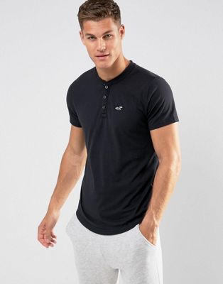 Hollister Henley T-Shirt Slim Fit Icon 