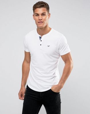 Hollister Henley T-Shirt Slim Fit Icon 