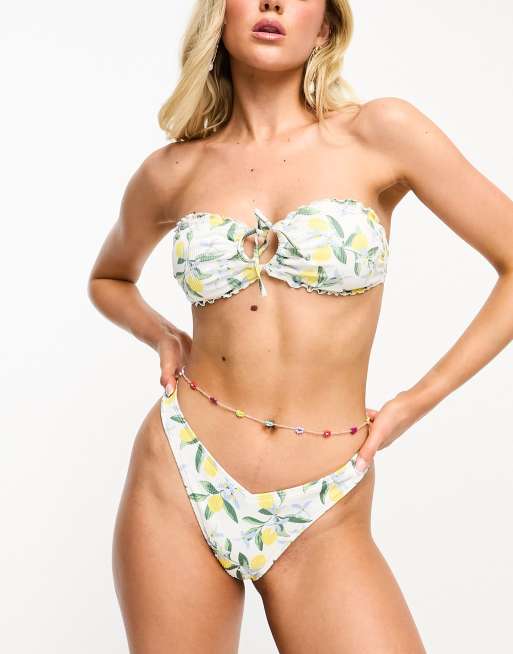 Hollister sales white bikini
