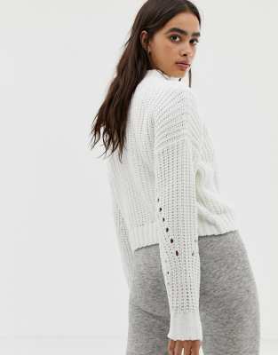 chenille cardigan hollister