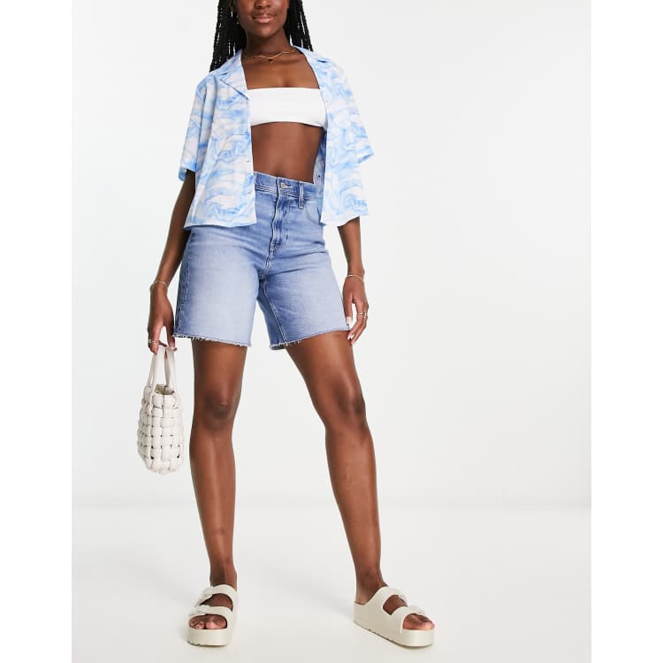 Hollister high rise shorts discount