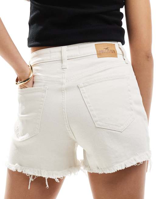 Hollister white shorts cheap