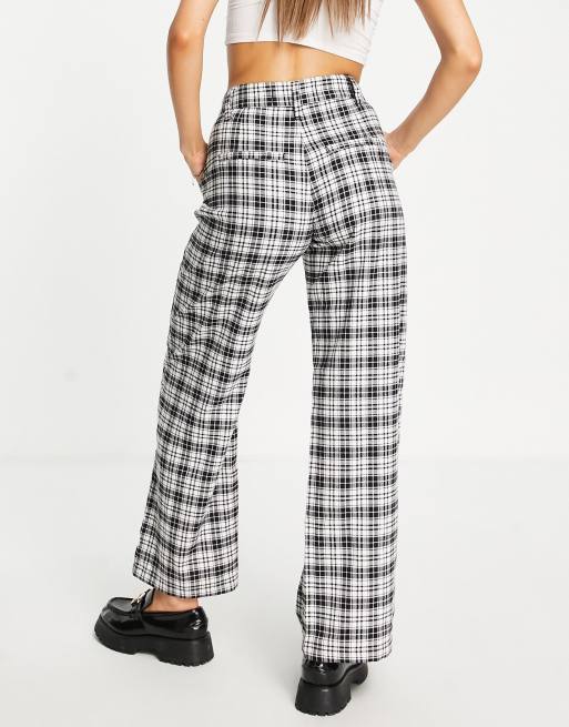 checkered vintage pants