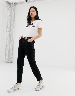 hollister ultra high rise mom jeans