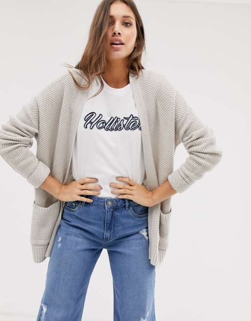 Topshop honeycomb sleeve cardigan deals