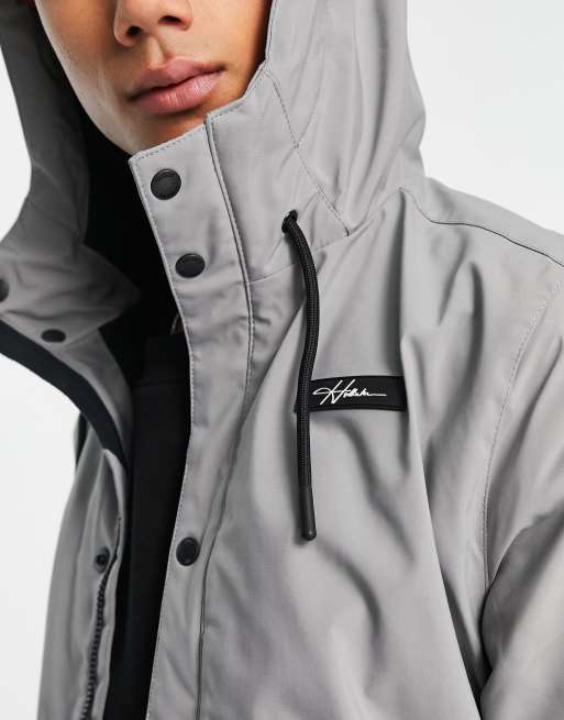 Grey 2025 hooded parka