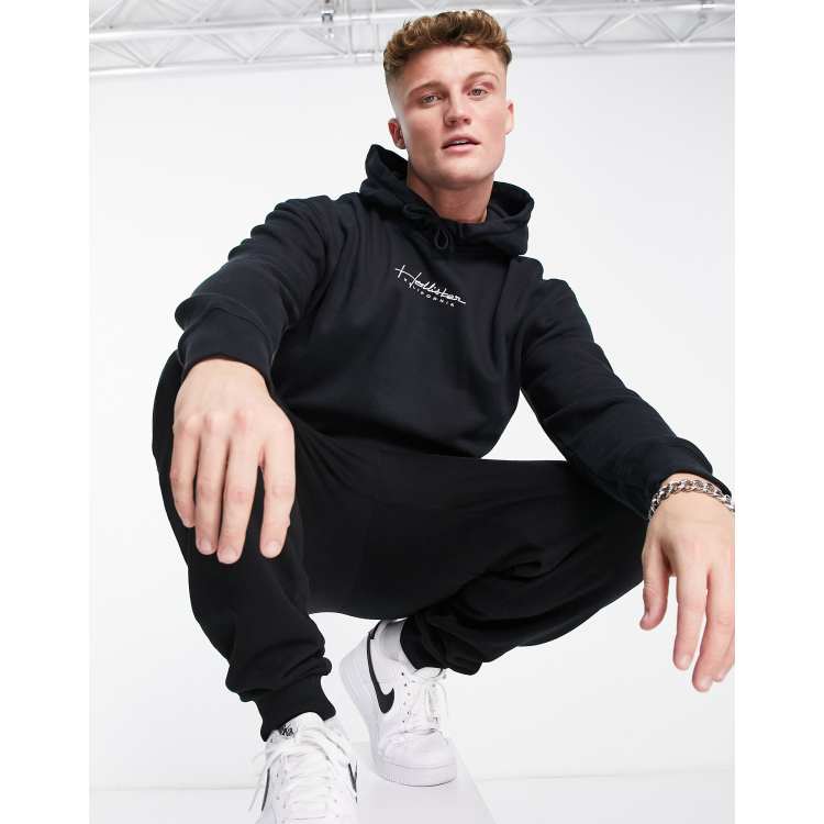 Hollister hoodie clearance schwarz
