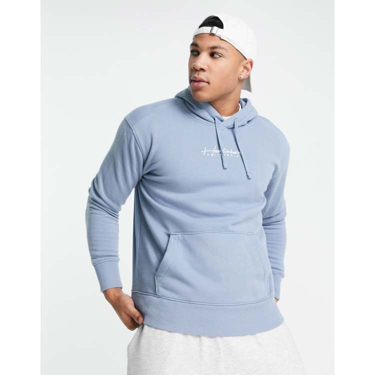 Hollister blue outlet hoodie