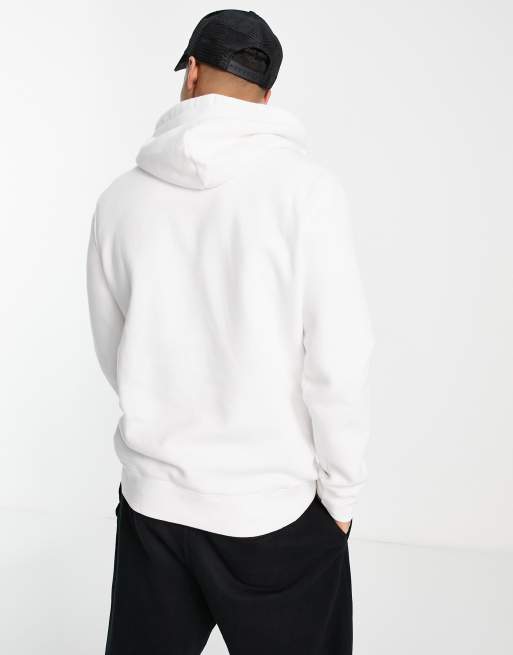 White hoodie hollister sales