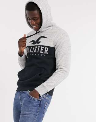hollister black camo hoodie