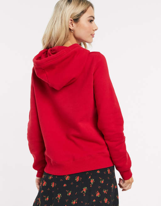 Hollister hoodie with front logo ASOS