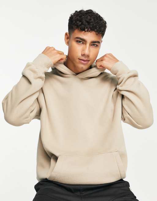 Hollister beige hoodie clearance