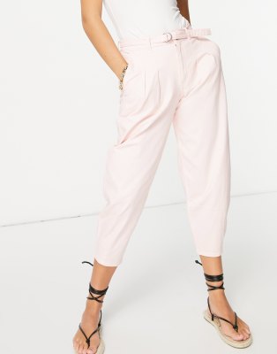 Hollister - Hose mit Ballonschnitt in Rosa