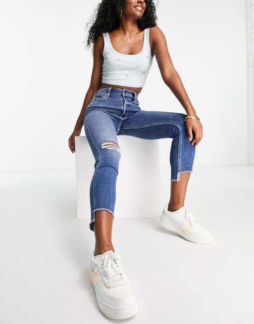 5r hollister jeans top