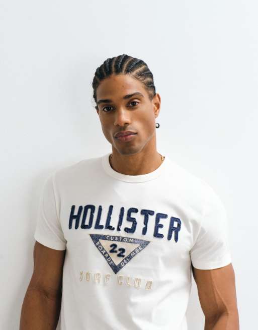 Hollister – Huntington Beach – T-Shirt in Weiß mit Grafik, 4 von 5