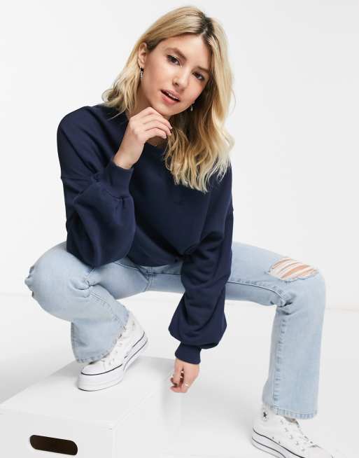 Hollister icon crewneck store sweatshirt