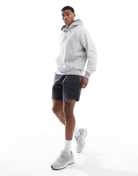 Hollister - Icon - Koksgrå 8-tommer-shorts i fleece - view 1