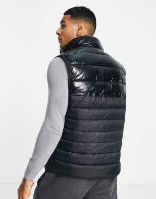 hollister puffer vest