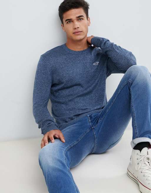 Hollister crew on sale neck jumper
