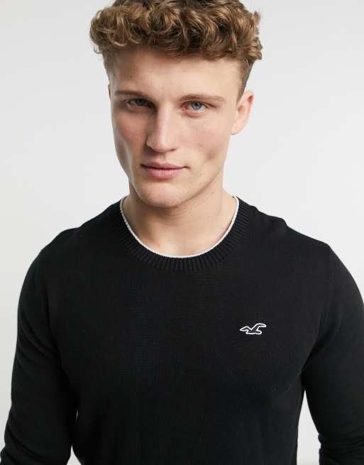 Hollister black on sale jumper