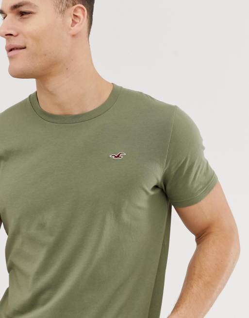 Olive green 2025 hollister shirt