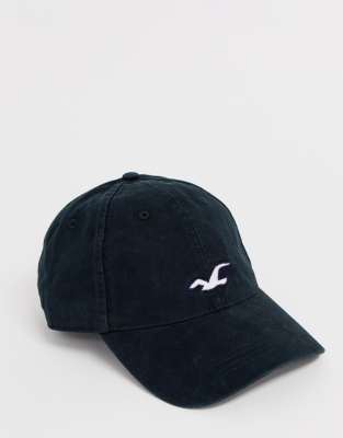 white hollister hat