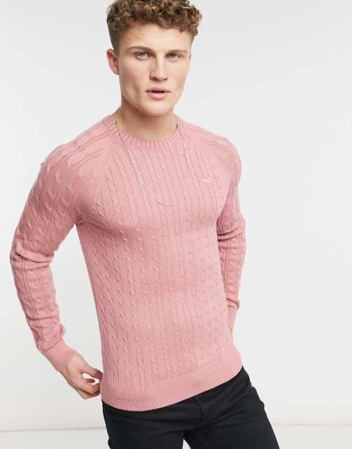 Pink outlet hollister jumper