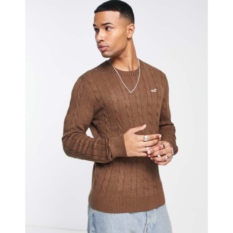 Mens hollister jumper cheap