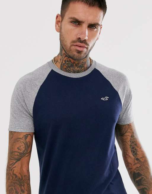 Hollister baseball top tee