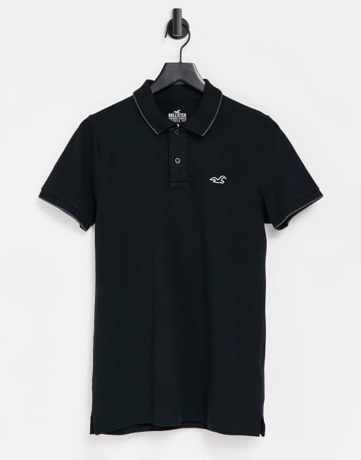Hollister polo muscle fit best sale