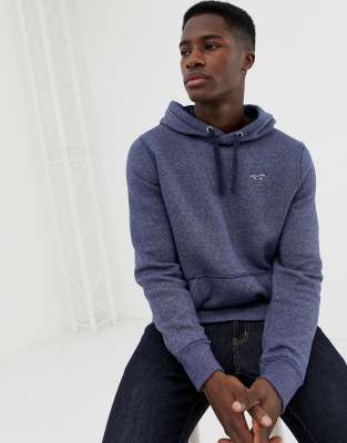 hollister hoodie navy