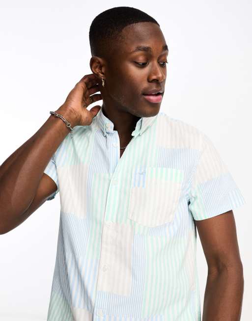 Hollister button 2025 down shirts