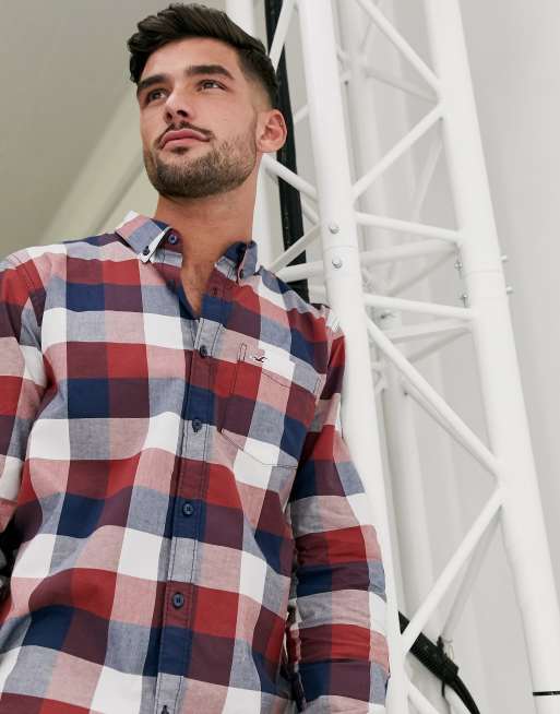 Hollister deals check shirt