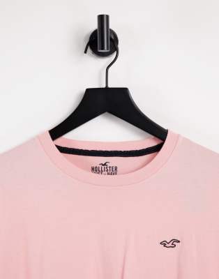 hollister t shirt pink