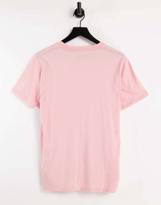 Pink hollister t shirt store