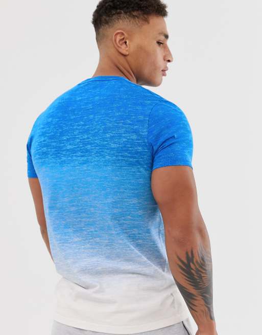 Hollister blue ombre shirt 2025