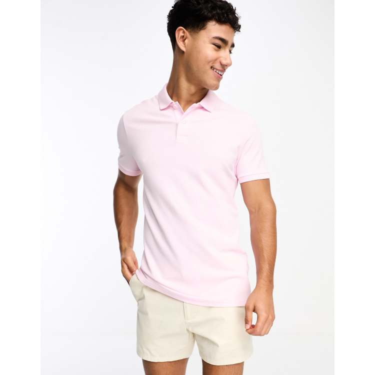 Polo hollister clearance rosa