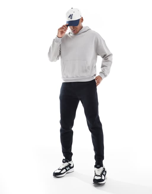 Hollister icon trackies in black