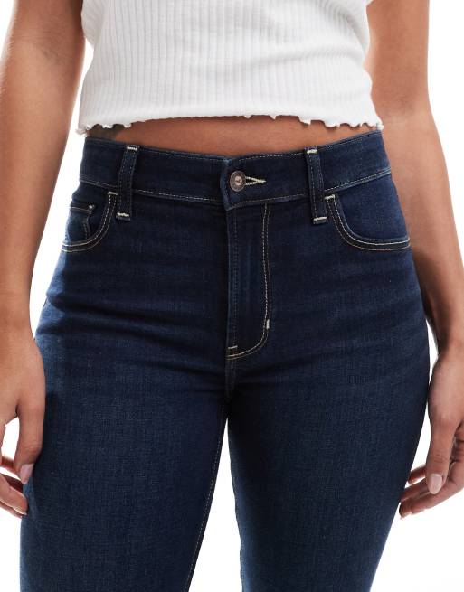 Hollister – Indigoblå, superskinny jeans med hög midja, 5 av 5