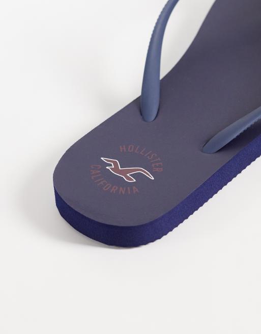 Hollister - Infradito blu navy, 4 di 4